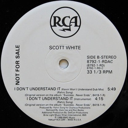 I Don't Understand It (12" VINYL) | Near Mint (NM) Very Good Plus (VG+)