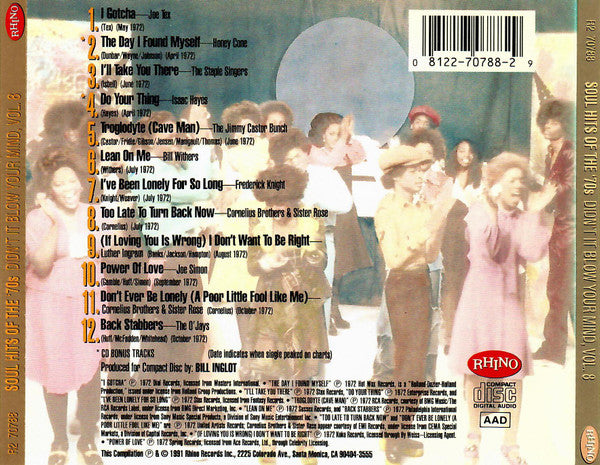Various - Soul Hits Of The '70s - Didn't It Blow Your Mind, Vol. 8 (CD) | Near Mint (NM) Near Mint (NM)