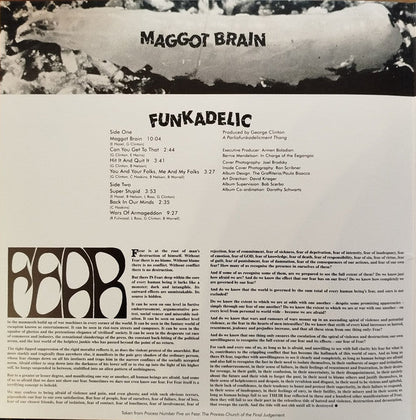 Funkadelic - Maggot Brain (VINYL) | Near Mint (NM) Near Mint (NM)