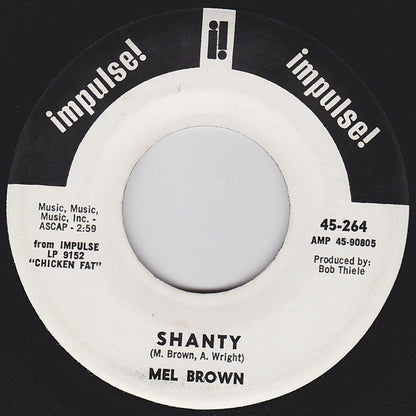 Mel Brown - Chicken Fat / Shanty (7" VINYL) | Near Mint (NM or M-) Generic