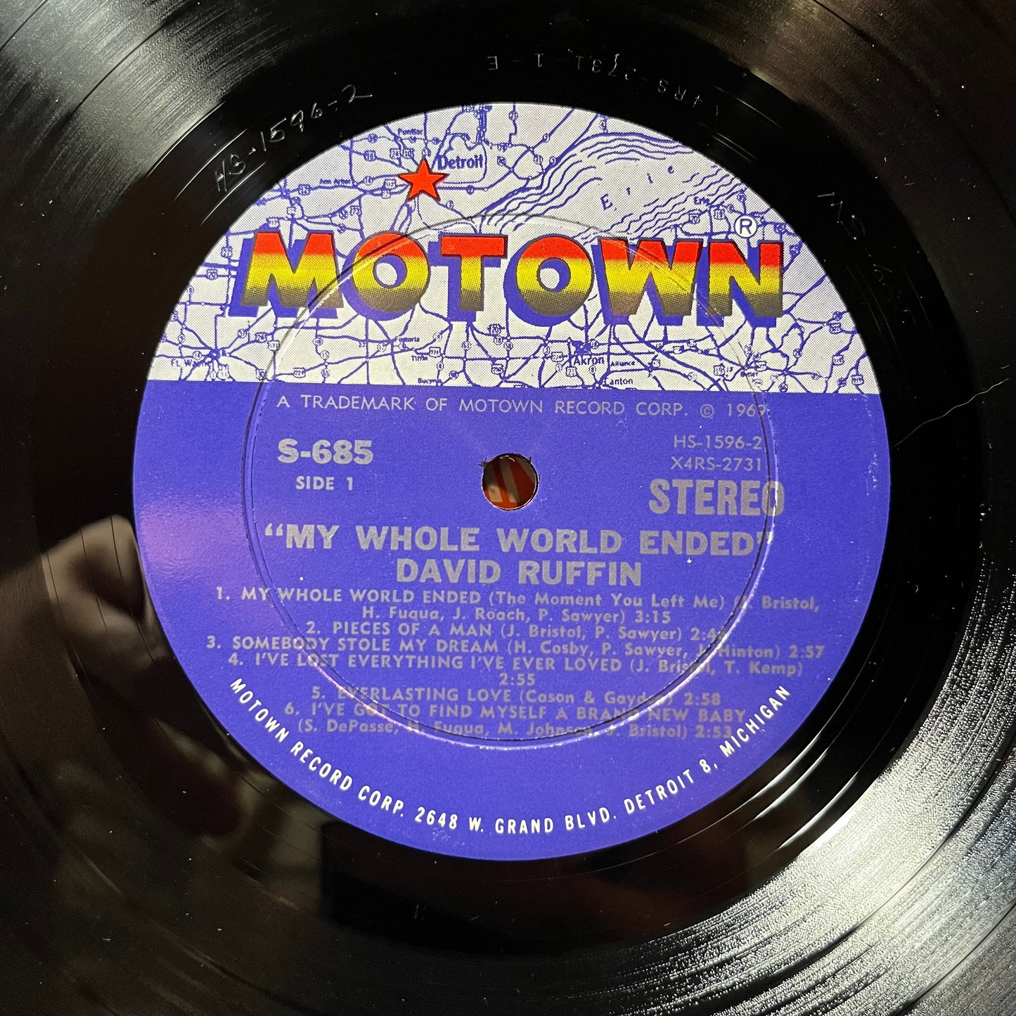 David Ruffin - My Whole World Ended (VINYL) |