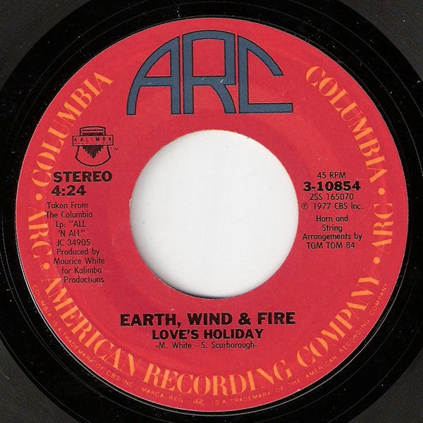 Earth, Wind & Fire - September (7") | Excellent+ (EX+) Generic