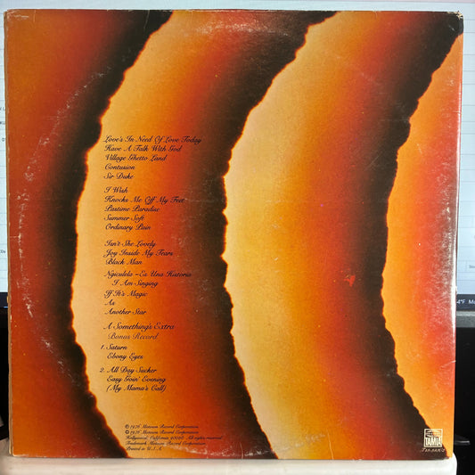Stevie Wonder - Songs In The Key Of Life (2x VINYL *NO 7"*) | Very Good Plus (VG+) Very Good Plus (VG+)
