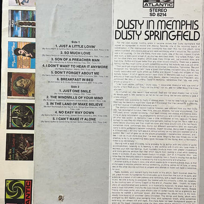 Dusty Springfield - Dusty In Memphis (VINYL) | Very Good Plus (VG+) Very Good Plus (VG+)