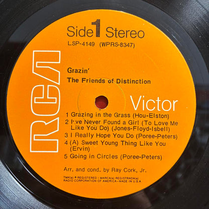 The Friends Of Distinction - Grazin' (VINYL) | Very Good Plus (VG+) Excellent+ (EX+)