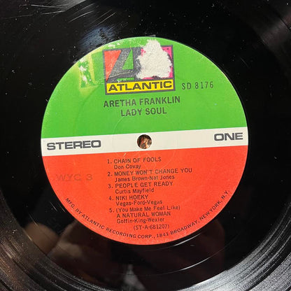 Aretha Franklin - Lady Soul (VINYL) | Very Good (VG)