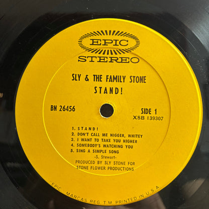 Sly & The Family Stone - Stand! (VINYL) | Very Good (VG) Very Good (VG)