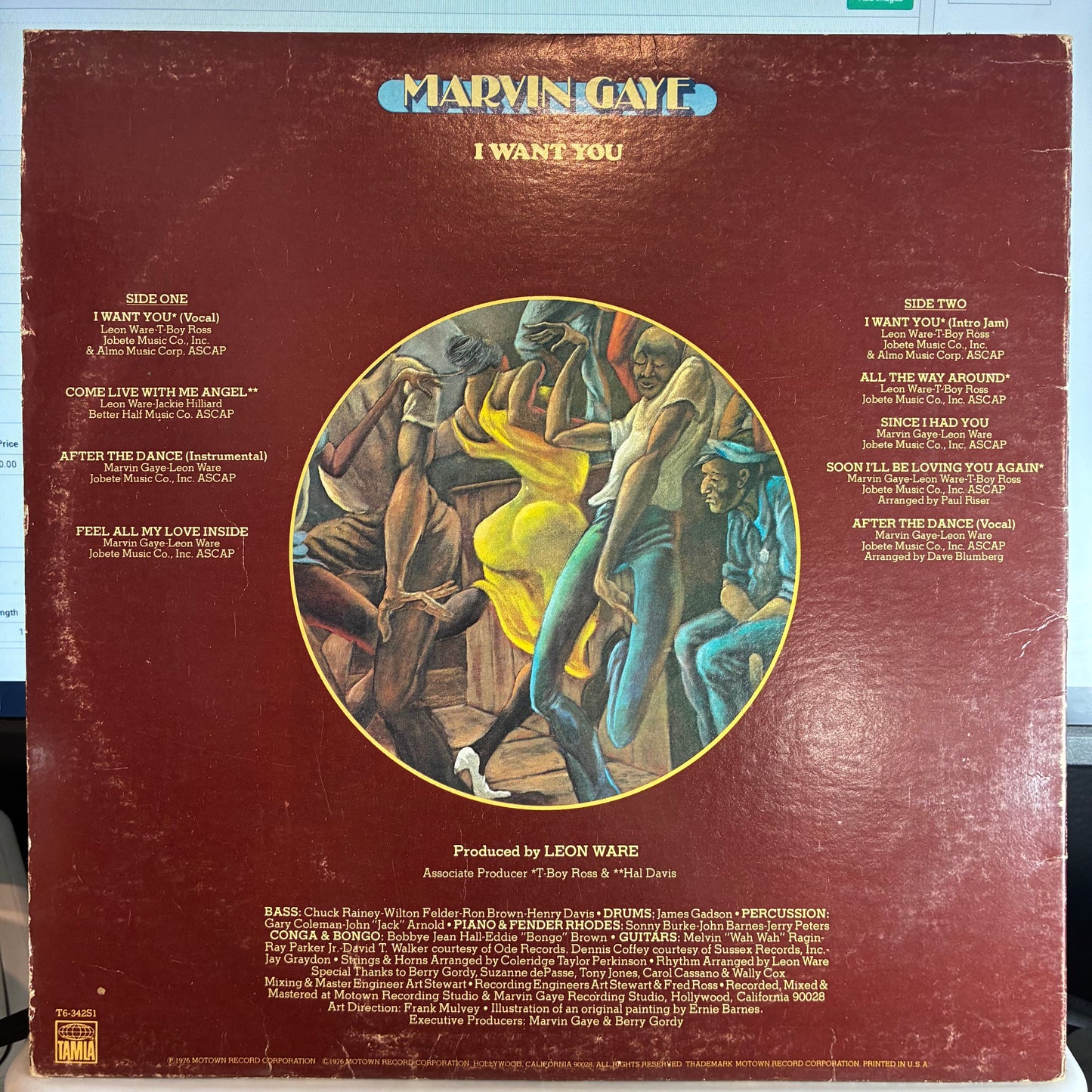 Marvin Gaye - I Want You (VINYL) | Very Good (VG) Very Good Plus (VG+)