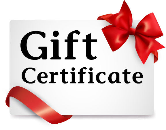 $75 GIFT CERTIFICATE