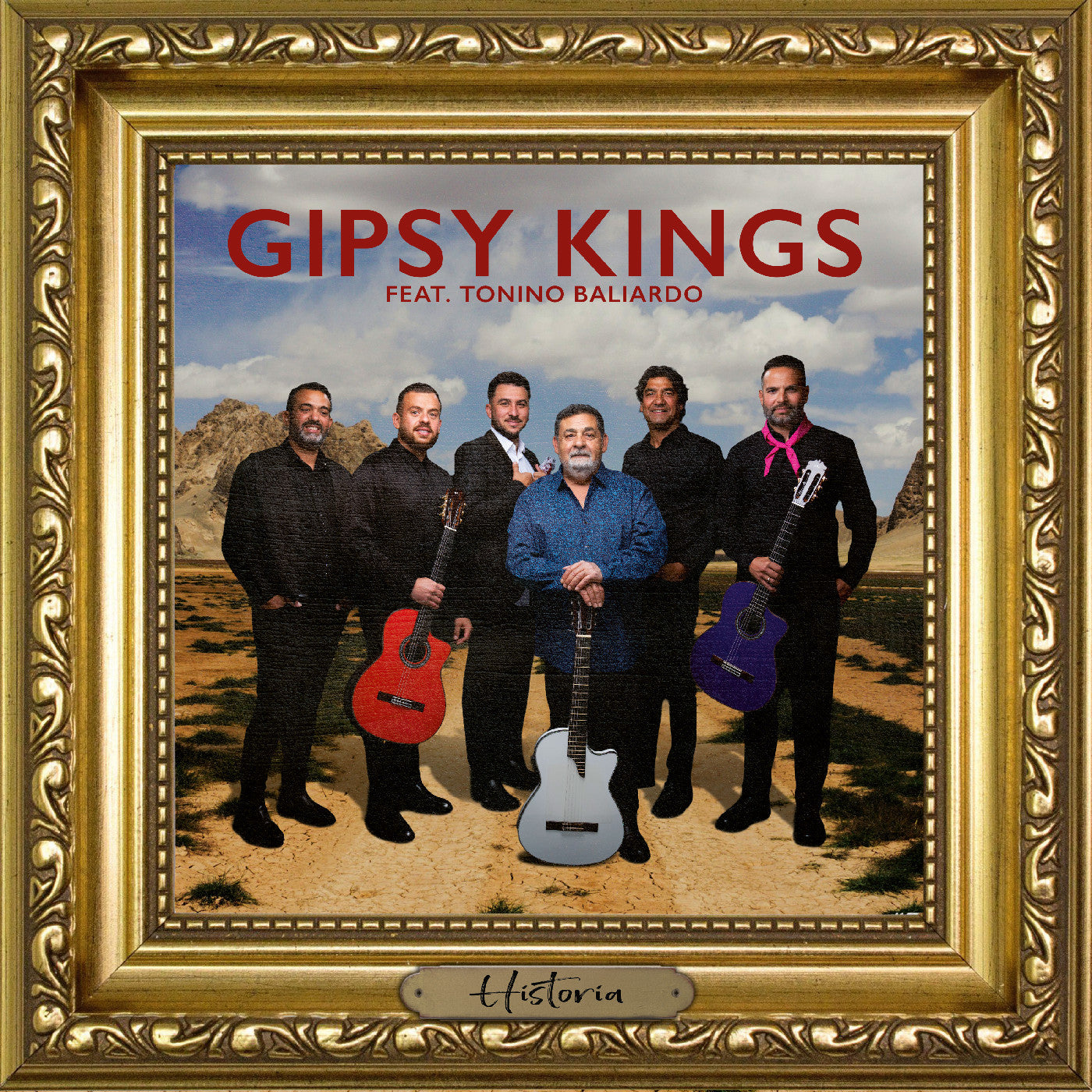 Gipsy Kings Feat. Tonino Baliardo - Historia (White And Blue Marble Vinyl) | Mint (M) Mint (M)
