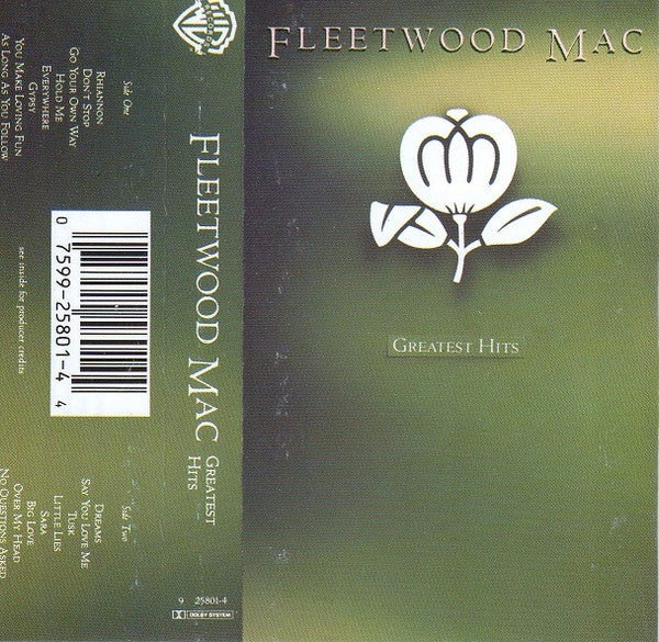 Fleetwood Mac - Greatest Hits (CASSETTE) | Excellent (EX) Excellent (EX)