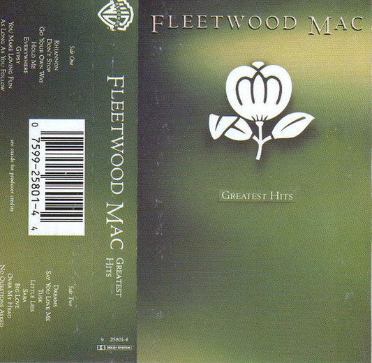 Fleetwood Mac - Greatest Hits (CASSETTE) | Excellent (EX) Excellent (EX)