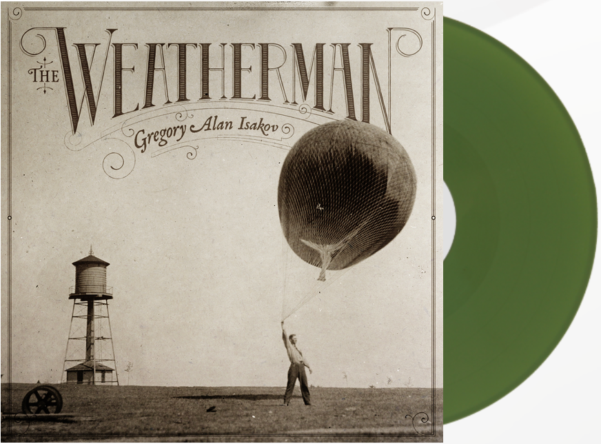 Gregory Alan Isakov - (PRESALE 5/29/26) The Weatherman (PASTURE GREEN VINYL) | Mint (M) Mint (M)