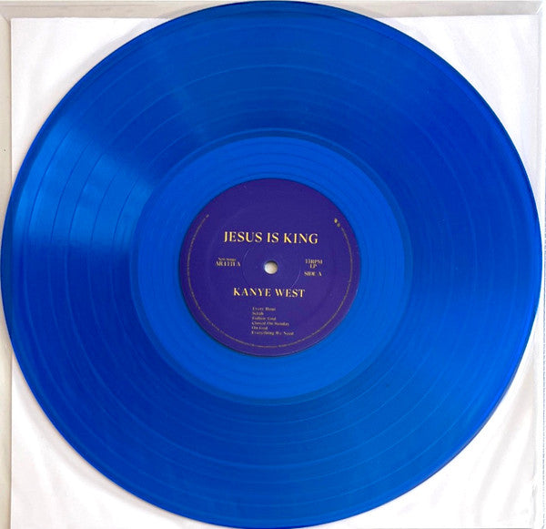 Kanye West - Jesus Is King (TRANSLUCENT BLUE VINYL) | Mint (M) Mint (M)