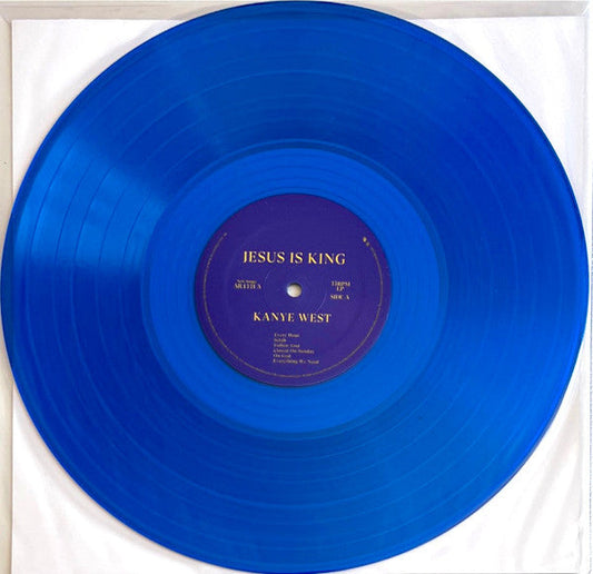 Kanye West - Jesus Is King (TRANSLUCENT BLUE VINYL) | Mint (M) Mint (M)
