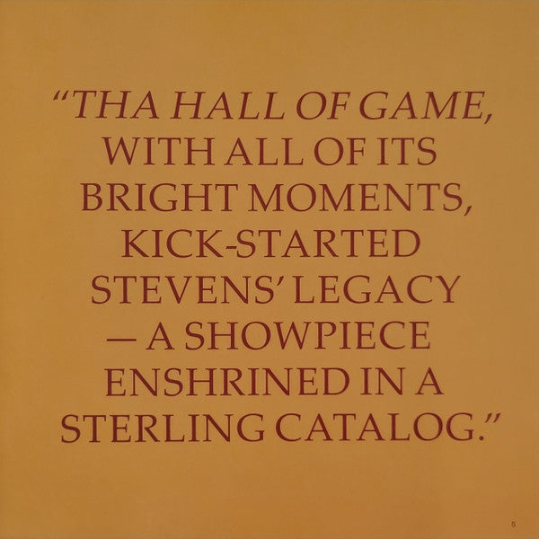 Tha Hall Of Game | Mint (M) Mint (M)