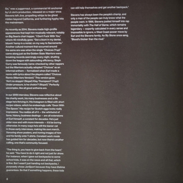 Tha Hall Of Game | Mint (M) Mint (M)