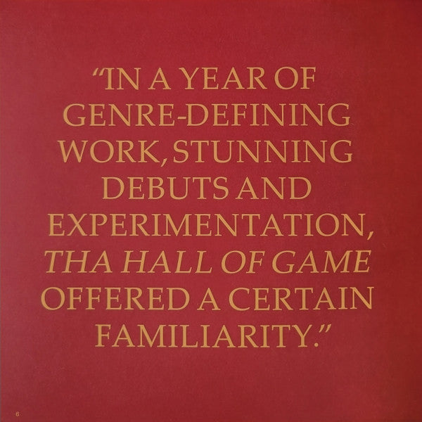 Tha Hall Of Game | Mint (M) Mint (M)