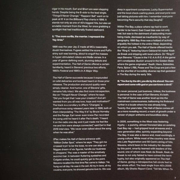 Tha Hall Of Game | Mint (M) Mint (M)