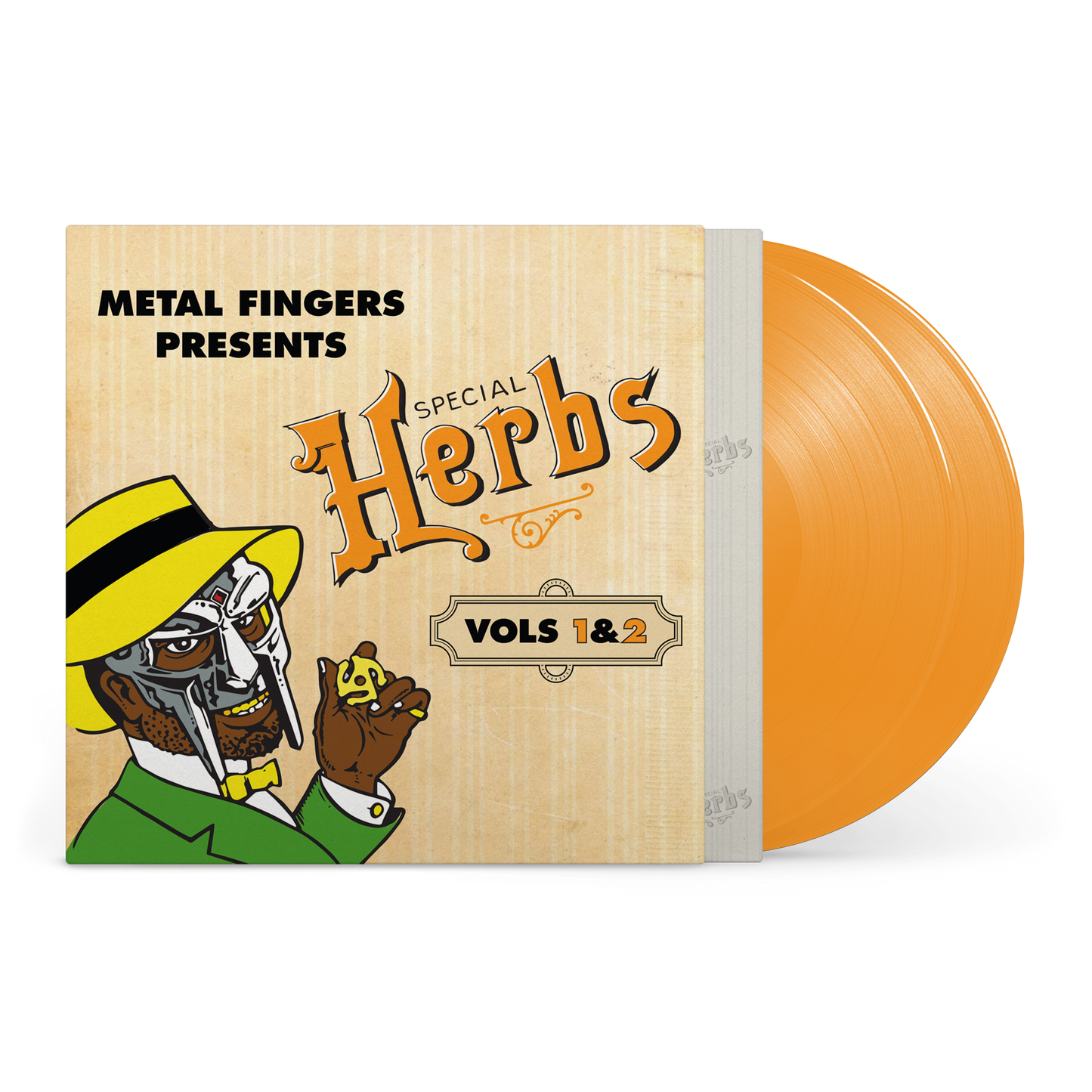 Metal Fingers Presents: Special Herbs Vol. 1 & 2 (MUSTARD YELLOW VINYL) | Mint (M) Mint (M)