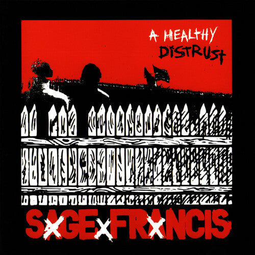 Sage Francis - (PRE-ORDER 10/10/25) A Healthy Distrust - Deluxe Anniv. Ed. [Explicit Content] (2xWHITE w/RED SPLATTER VINYL) | Mint (M) Mint (M)