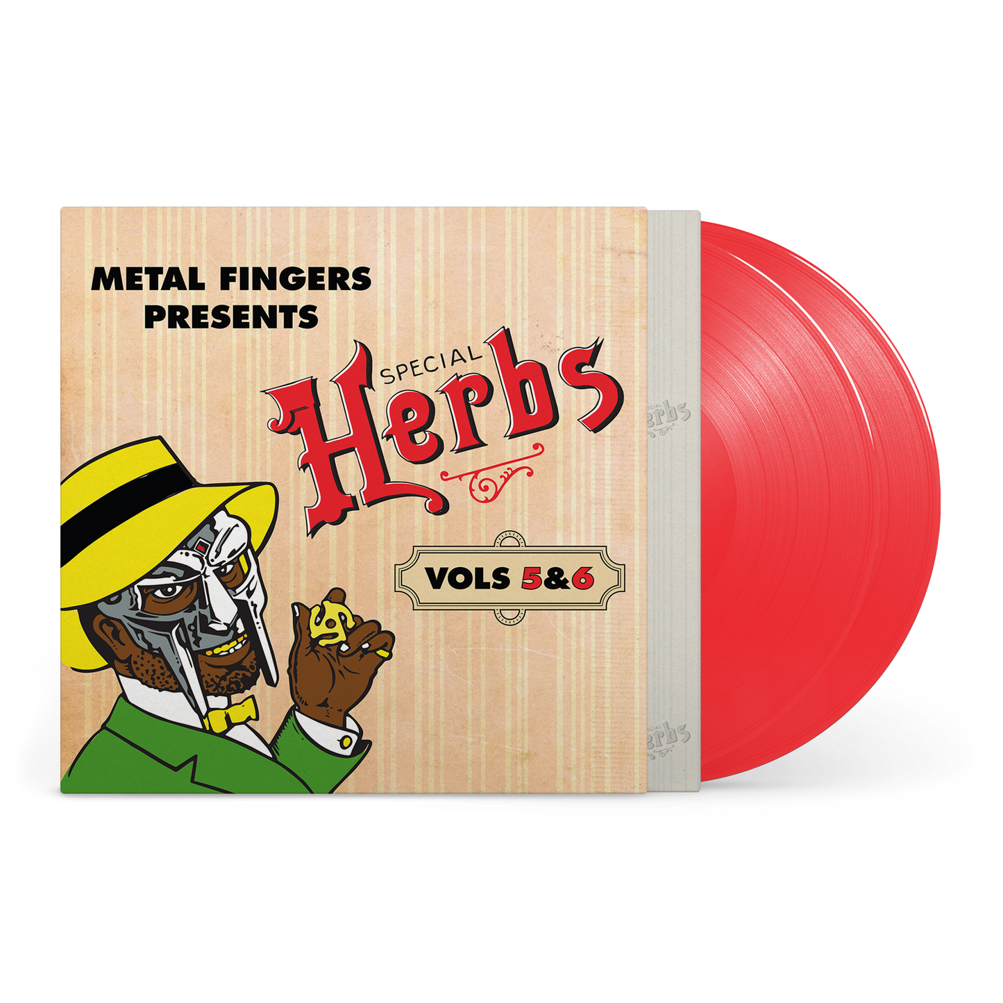 Metal Fingers Presents: Special Herbs Vol. 5 & 6 (APPLE RED VINYL) | Mint (M) Mint (M)