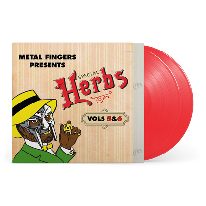 Metal Fingers Presents: Special Herbs Vol. 5 & 6 (APPLE RED VINYL) | Mint (M) Mint (M)