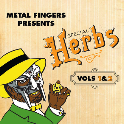 Metal Fingers Presents: Special Herbs Vol. 1 & 2 (MUSTARD YELLOW VINYL) | Mint (M) Mint (M)