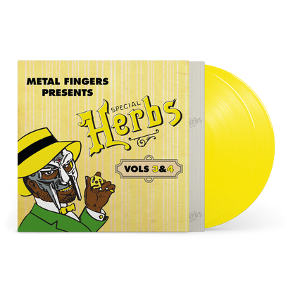 Metal Fingers Presents: Special Herbs Vol. 3 & 4 (LEMON YELLOW 2xVINYL) | Mint (M) Mint (M)
