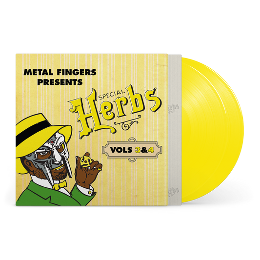 Metal Fingers Presents: Special Herbs Vol. 3 & 4 (LEMON YELLOW 2xVINYL) | Mint (M) Mint (M)