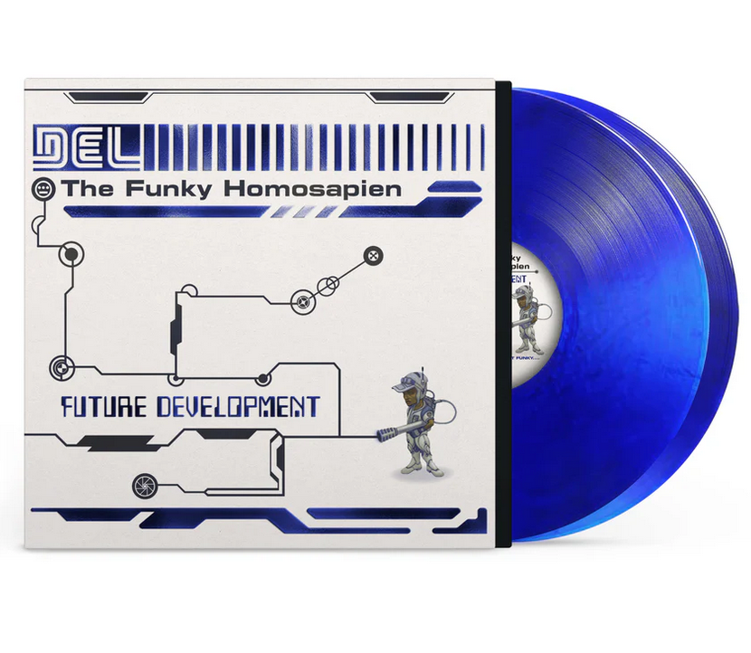 Del the Funky Homosapien - (PRESALE 6/26/26) Future Development (BLUE SILVER 2xVINYL) | Mint (M) Mint (M)
