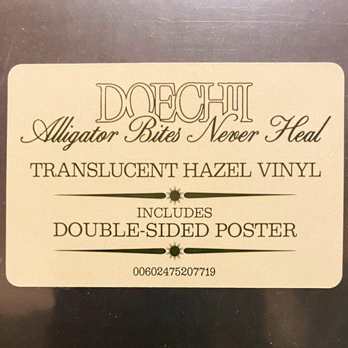 Alligator Bites Never Heal (TRANSLUCENT HAZEL VINYL) | Mint (M) Mint (M)