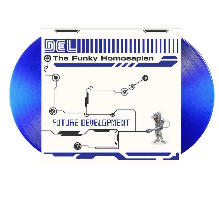 Del the Funky Homosapien - (PRESALE 6/26/26) Future Development (BLUE SILVER 2xVINYL) | Mint (M) Mint (M)