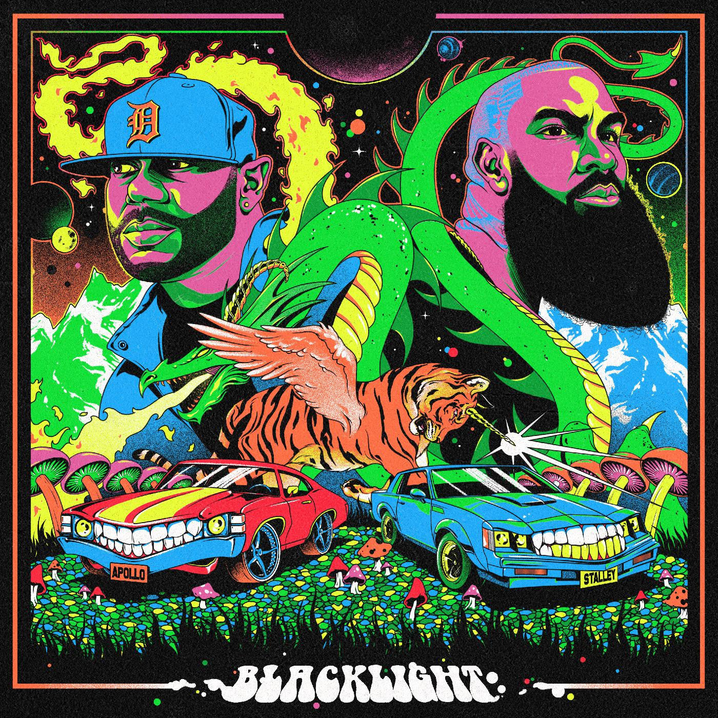Apollo Brown & Stalley - Blacklight (INDIE EXCLUSIVE, NEON PURPLE VINYL) |