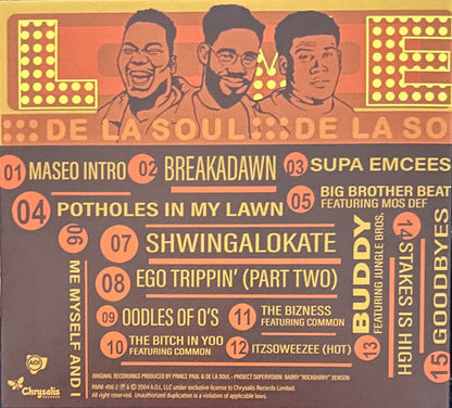De La Soul - Live At Tramps, NYC, 1996 (CD RSD) |