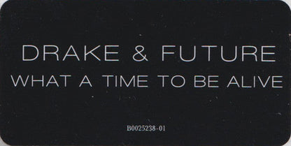 Drake - What A Time To Be Alive (VINYL) *SEALED* | Mint (M) Mint (M)