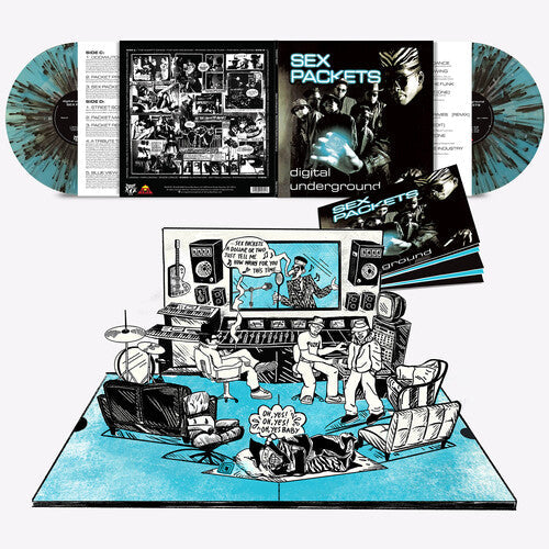 Digital Underground - Sex Packets (35th Anniversary) (2x BLACK/BLUE VINYL) | Fair (F)