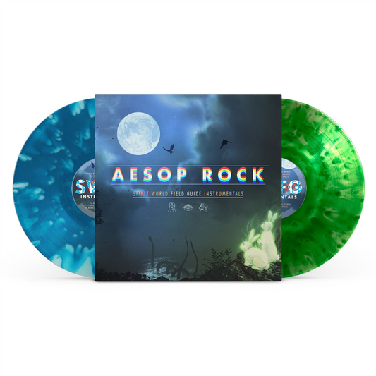 Aesop Rock - Spirit World Field Guide Instrumentals (GREEN + BLUE VINYL) | Mint (M) Mint (M)