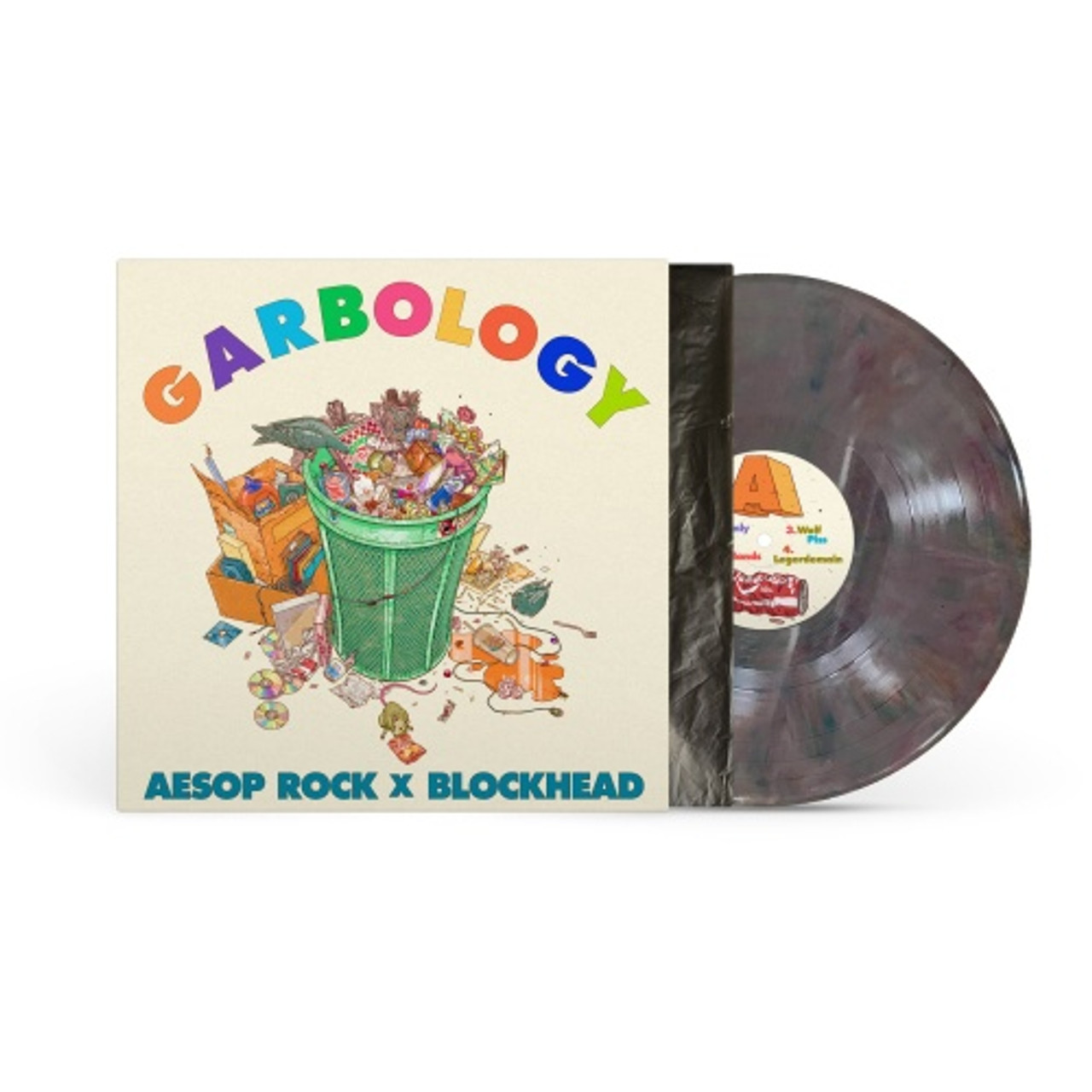 Aesop Rock X Blockhead - Garbology (RANDOM COLORED VINYL) | Mint (M) Mint (M)