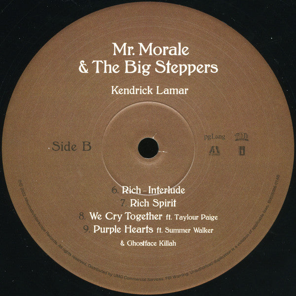 Kendrick Lamar - Mr. Morale & The Big Steppers (2xVINYL) | Near Mint (NM or M-)