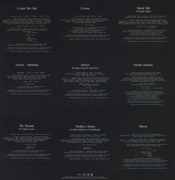 Kendrick Lamar - Mr. Morale & The Big Steppers (2xVINYL) | Near Mint (NM or M-)