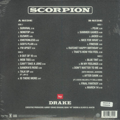 Drake - Scorpion (2x VINYL) | Mint (M) Mint (M)
