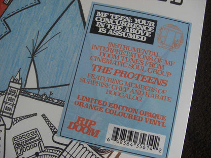 MF TEEN: Your Concurrence In The Above Is Assumed (OPAQUE ORANGE VINYL) | Mint (M) Mint (M)