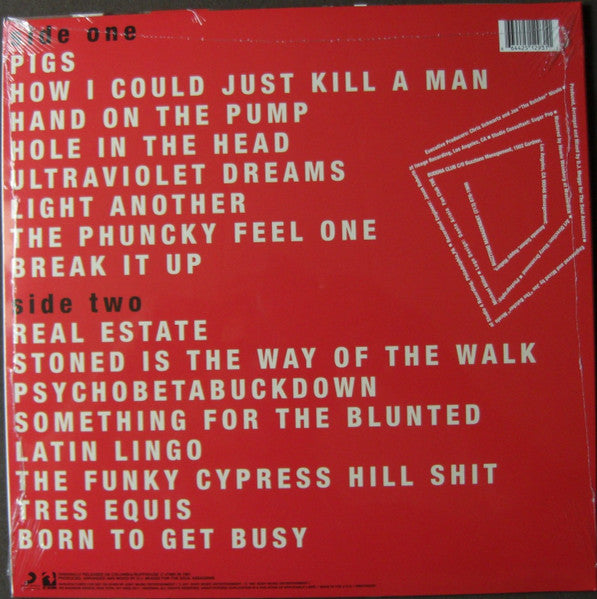 Cypress Hill (RED VINYL) | Mint (M) Mint (M)
