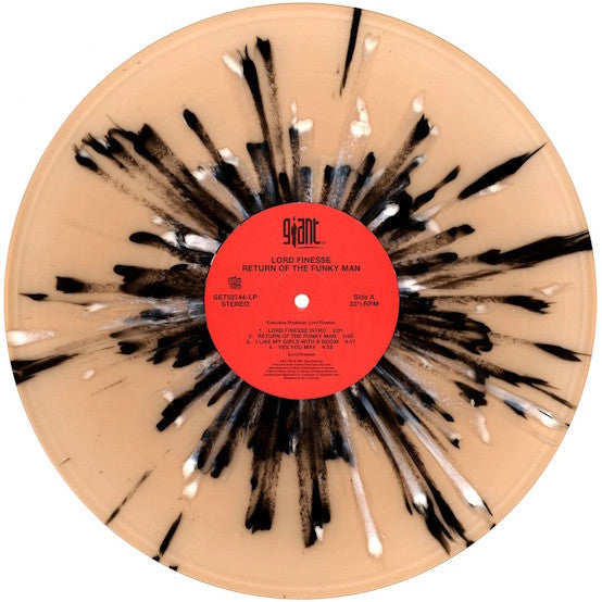 Lord Finesse - Return Of The Funky Man (TAN W/ BLACK SPLATTER VINYL) | Mint (M) Mint (M)