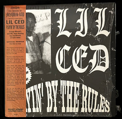 Lil Ced - Playin' By The Rules (COLOR 2xVINYL) |