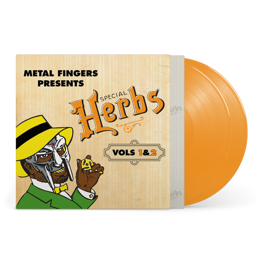 MF Doom - Metal Fingers Presents: Special Herbs Vol. 1 & 2 (MUSTARD YELLOW VINYL)*DISCOUNTED* |