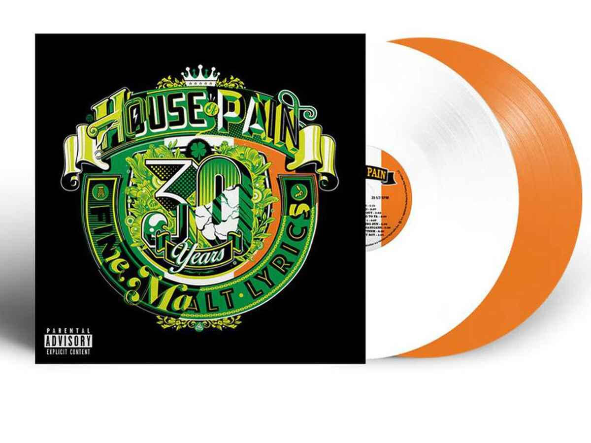 House of Pain: Fine Malt Lyrics (IEX | ORANGE + WHITE VINYL) | Mint (M) Mint (M)
