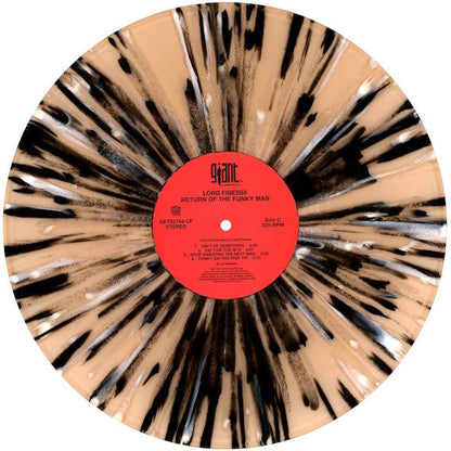 Lord Finesse - Return Of The Funky Man (TAN W/ BLACK SPLATTER VINYL) | Mint (M) Mint (M)