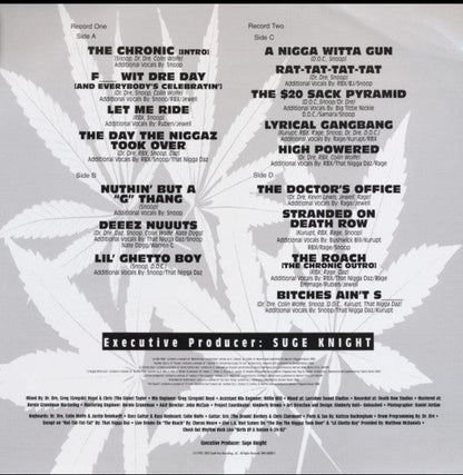 Dr. Dre - The Chronic (2xVINYL) | Mint (M) Mint (M)